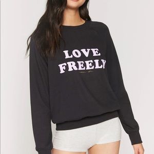 Spiritual Gangster Love Freely Old School Pullover